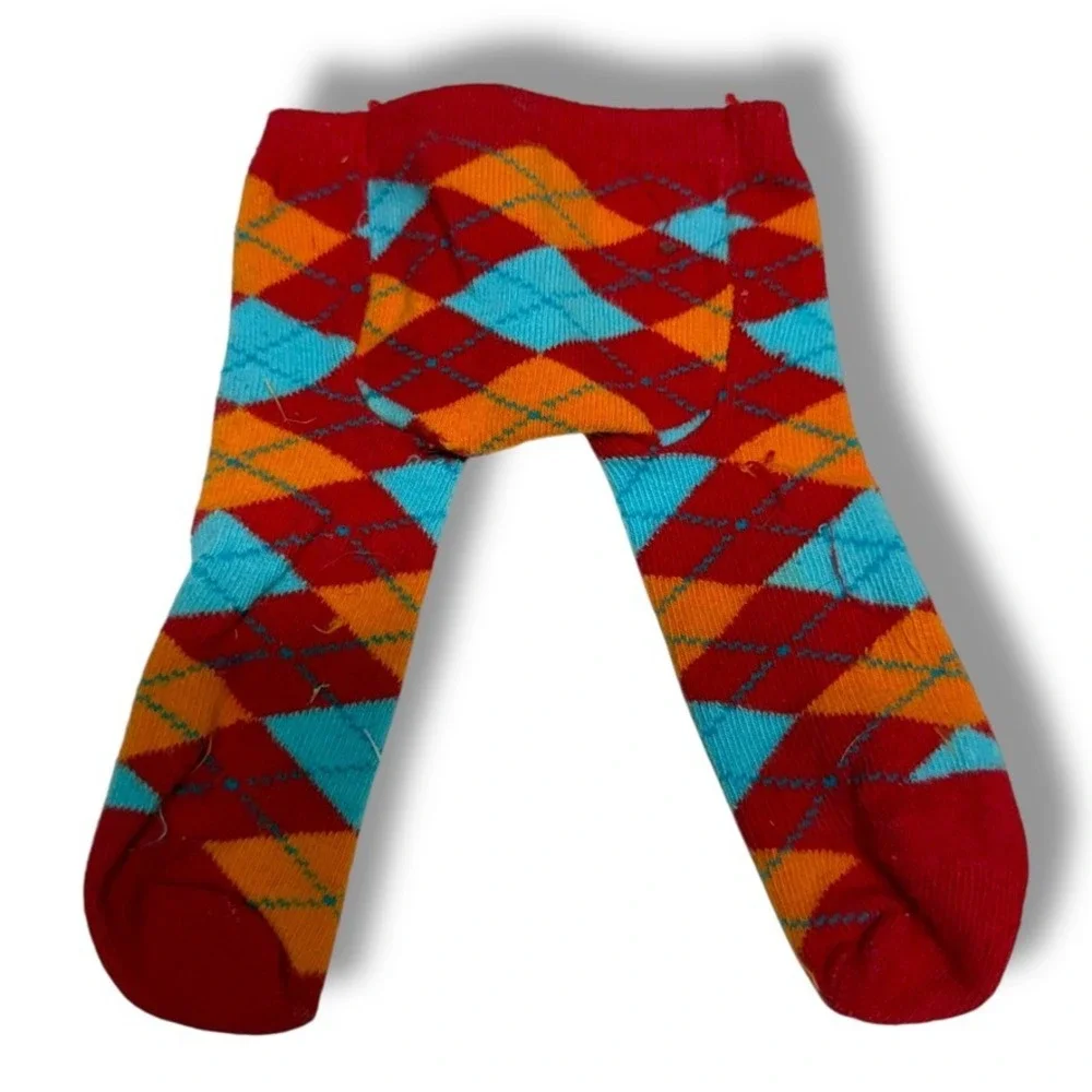 American Girl Bitty Twins Aqua‎ Argyle Meet Outfit 2010 Tights Diaper HTF